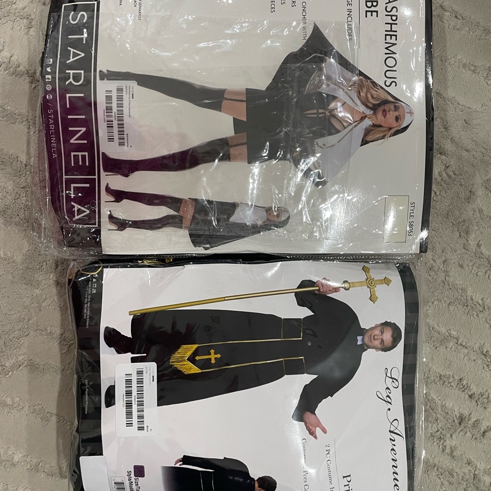 Fashion Nova Priest & Nun Halloween Costumes
